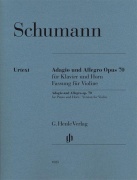 Adagio und Allegro op. 70 für Klavier und Horn - Version for Violin pro housle a klavír