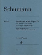 Adagio und Allegro op. 70 für Klavier und Horn - Version for Violoncello violoncello a klavír