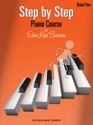 Jednoduché skladby pro začátečníky hry na klavír Step by Step Piano Course Book 5