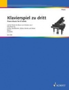 Klavierspiel zu dritt 2 - Leichte Stücke von Cornelius Gurlitt, Felix Mendelssohn Bartholdy, Paul Zilcher, Eberhard Werdin usw
