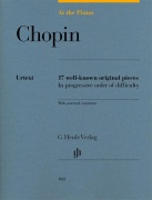 At The Piano - Chopin noty pro klavír - 17 známých originálních skladeb v postupném pořadí obtížnosti s praktickými komentáři