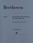 Alla Ingharese quasi un Capriccio G major op. 129 klasické skladby pro klavír od Ludwig van Beethoven