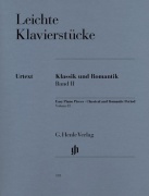 Jednoduché klavírní kusy - klasicismus a romantismus 2. díl - Easy Piano Pieces - Classical and Romantic Period - II