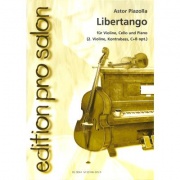 Libertango od Piazzolla Astor obsazení VL VC KLAV (+ KB/VL)