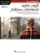 Taylor Swift - Selections from Folklore & Evermore - noty pro klarinet Play-Along Book with Online Audio