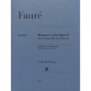 Gabriel Fauré: Romance In A Op. 69 noty pro violoncello a klavír