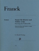 Sonate für Klavier und Violine A-dur - Version for Violoncello