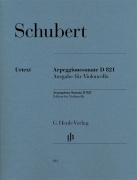 Sonata For Piano And Arpeggione In A Minor D 821 - Ausgabe für Violoncello