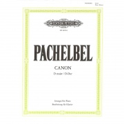Canon in D major v jednoduché úpravě pro klavír od Johann Pachelbel