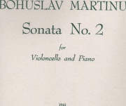 Sonata No. 2 pro violoncello a klavír od Bohuslav Martinů