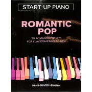 Start Up Piano - Romantic Pop - 20 Popových romantických melodií pro sólový klavír