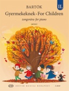 For Children Vol. 2 - Sbírka pro děti noty pro klavír od Bela Bartok
