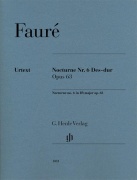 Nocturne No 6 In D Flat Major Op 63 - noty pro klavír