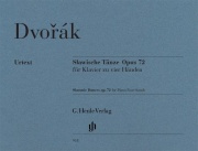 Slavonic Dances op. 72 - Slovanské tance pro čtyřruční klavír
