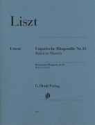 Hungarian Rhapsody No.15 - Rákóczi March - noty pro klavír