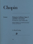 Polonaise Brilliante Op.3 / Duo Concertant - noty pro violoncello a klavír