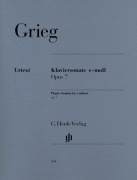Klavírní sonáta In E Minor Op.7 skladatele Edvard Grieg