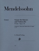 Sonata pro violoncello a klavír In D Op. 58
