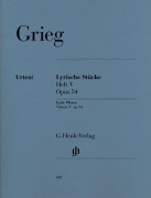 Lyric Pieces Volume 5 Op.54 - noty pro klavír