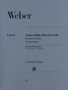 Selected Piano Works - Konzertstücke, Variationen - noty pro klavír