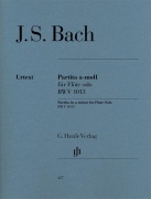 Partita A-Moll Flote Solo BWV 1013 - noty pro sólovou příčnou flétnu