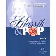 Tastenträume Klassik & Pop 1 - Více než 60 známých hudebních témat a melodií v úpravě pro klavír. Snadné - střední
