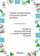 Variace na lidové písně v koncertní úpravě pro klavír