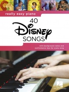Really Easy Piano - 40 Disney hitů ve snadno hratelných úpravách pro klavír