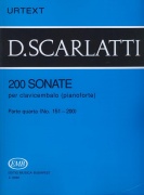200 Sonate per Piano - Vol.4 Nos.151-200 - Parte quarta (No. 151-200) - pro klavír