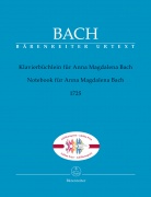Knížka skladeb pro Annu Magdalenu Bachovou 1725  - drobné skladby pro klavír