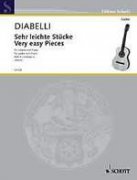 Very easy Pieces Vol. 3 pro kytara a klavír od Anton Diabelli