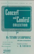CONCERT & CONTEST COLLECTIONS for Tenor sax - klavírní doprovod