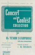 CONCERT & CONTEST COLLECTIONS for Tenor sax - solový sešit