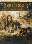 LORD OF THE RINGS - INSTRUMENTAL SOLOS + CD housle + piano