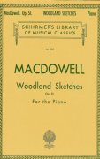 WOODLAND SKETCHES, Op. 51 by MACDOWELL   piano