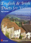 ENGLISH & IRISH DUETS FOR VIOLIN  (position 1) with optional part for viola