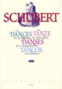 SCHUBERT, Franz  -  DANCES FOR ACCORDION / akordeon