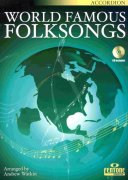 WORLD FAMOUS FOLKSONGS + CD / akordeon
