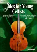 Solos for Young Cellists , Vol. 1 violoncello a klavír