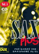 SAX PLUS !  vol. 5 + CD      alto / tenor saxofon