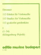 Dotzauer - 113 etud pro violoncello
