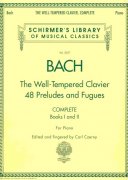 Bach - The Well-Tempered Clavier (Dobře temperrovaný klavír), Complete (books 1 & 2)
