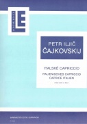 Italské capriccio noty pro klavír od Petr Iljič Čajkovskij