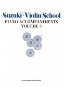 SUZUKI VIOLIN SCHOOL 5 - klavírní doprovod