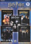 HARRY POTTER - selections from movies 1-5 + CD pro klarinet