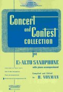 CONCERT & CONTEST COLLECTIONS for Alto Sax - CD s klavírním doprovodem