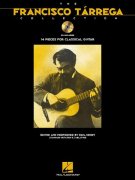 The Francisco Tarrega Collection - 14 Pieces for Classical Guitar + Audio Online kytara + tabulatura