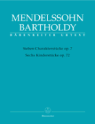 Šest kusů pro děti op. 72 - Felix Mendelssohn Bartholdy