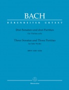 Tři sonáty a tři partity pro sólové housle - Johann Sebastian Bach