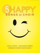 5 Happy Songs For Choir - SAB (Score/5 Parts)